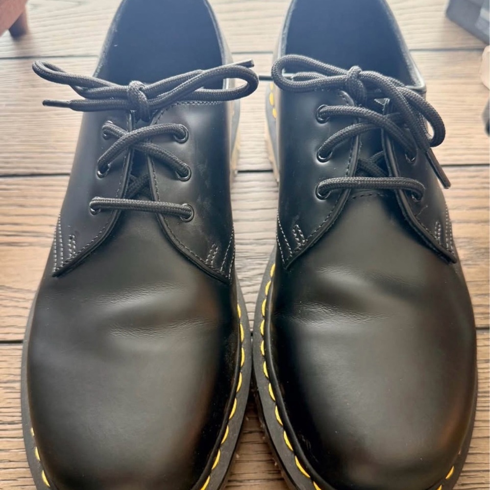 Dr. Martens 1461 Iced Black Leather – Women’s 8 / Men’s 7 – New / Unworn